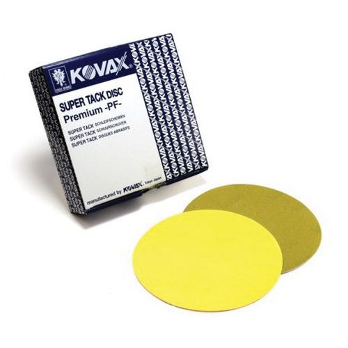 KOVAX® 565-0080 PF Premium Series High Performance Abrasive Disc, 6 in, 80 Grit, Super-Tack Attachment