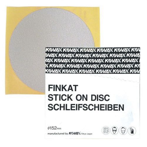 KOVAX® Finkat 661-0240 Resin Bonded Abrasive Disc, 6 in, 240 Grit, Stickon (PSA) Attachment