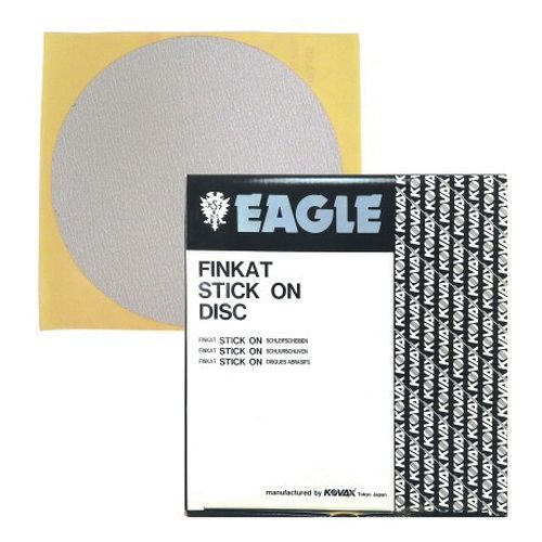 KOVAX® Finkat 680-0080 Resin Bonded Abrasive Disc, 8 in, 80 Grit, Stickon (PSA) Attachment