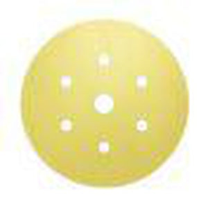 KOVAX® Yellow-Film 779-1000 High Performance Abrasive Disc, 6 in, 7 Holes, 1000 Grit, Super-Tack Attachment, Yellow
