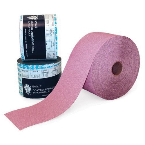 KOVAX® Finkat 856-0120 File Sheet Roll, 2-3/4 in W x 25 m L, 120 Grit, P120-C Grade, Aluminum Oxide Abrasive