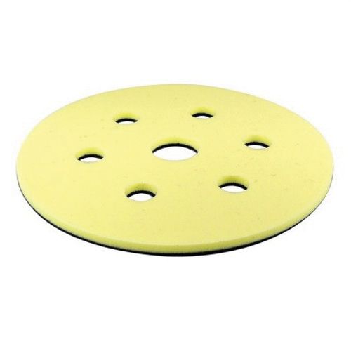 KOVAX® 971-0049 Micro-Hook Interface Pad, 6 in Dia, Super-Tack Attachment, 7 Holes