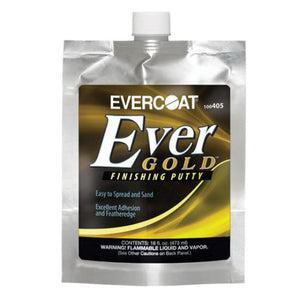 EVERCOAT® EverGold™ 100405 Finishing Putty, 473 mL Pouch, White, Liquidy Paste