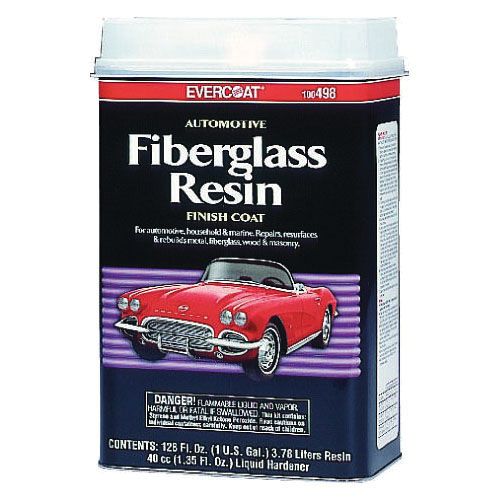 EVERCOAT® 100498 Fiberglass Auto Resin, 1 gal Can, Pink, Liquid