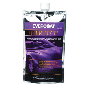EVERCOAT® FIBER TECH® 100633 Reinforced Repair Compound Filler, 1.79 lb Can, Magenta, Heavy Paste