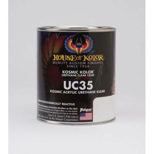 HOUSE OF KOLOR® Kosmic Kolor® UC35-Q01 Topcoat Clearcoat, 1 qt Can