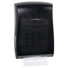 Load image into Gallery viewer, Kimberly Clark® 09905 Manual Dispenser, 5.9 in L x 13.3 in H x 18.9 in W, Plastic, Black