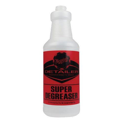 Meguiar's® Detailer D20108 Pre-Labeled Bottle, 32 oz, Use With: D108 Detailer Super Degreaser