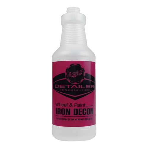 Meguiar's® Detailer D201801 Pre-Labeled Bottle, 32 oz, Use With: D1801 Wheel and Paint Iron Decon