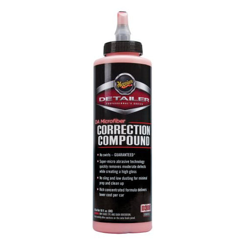 Meguiar's® Detailer D30016 Microfiber Correction Compound, 16 oz Bottle, High Gloss Creamy Red, Liquid
