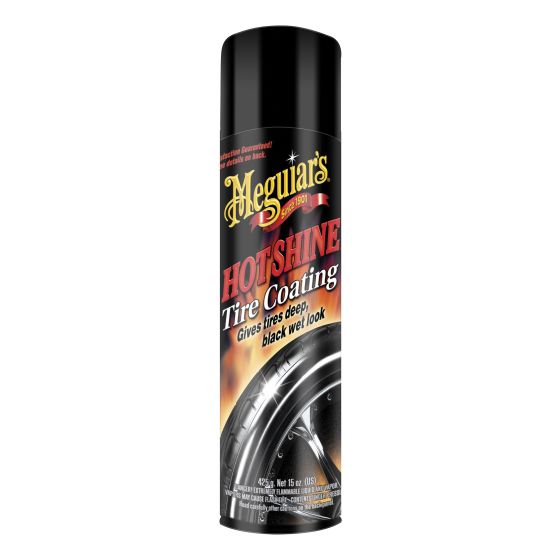 Meguiar's® Hot Shine G13815 Tire Coating, 15 oz Aerosol Can, Clear Mist, Liquid