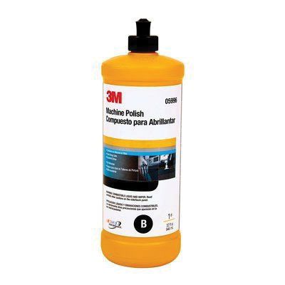 3M™ 05996 Machine Polish, 1 qt, Liquid, Gray, Polish