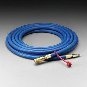 3M™ 07010 Straight Supplied Air Respirator Hose, 3/8 in Dia x 25 ft L, Rubber, Blue