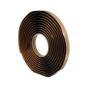 3M™ Windo-Weld™ 08610 Round Ribbon Sealer, 1/4 in x 15 ft Roll, Paste, Black