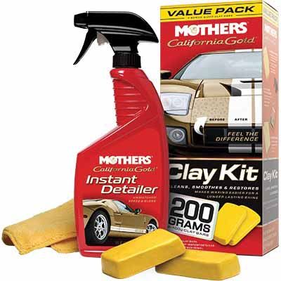 Mothers® California Gold® 07240 Value Pack Clay Kit, Odorless