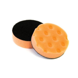 Mirka® MPADOF-3.25 CCS Polishing Pad, 3-1/4 in Dia, Hook and Loop Attachment, Foam Pad, Orange