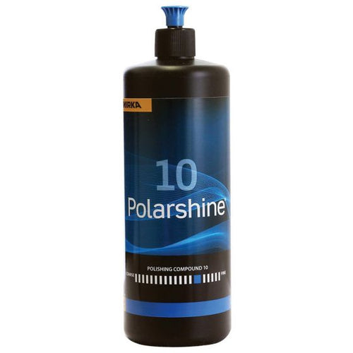 Mirka® Polarshine® PC10-1L Polishing Compound, 1 L Bottle, White, Paste