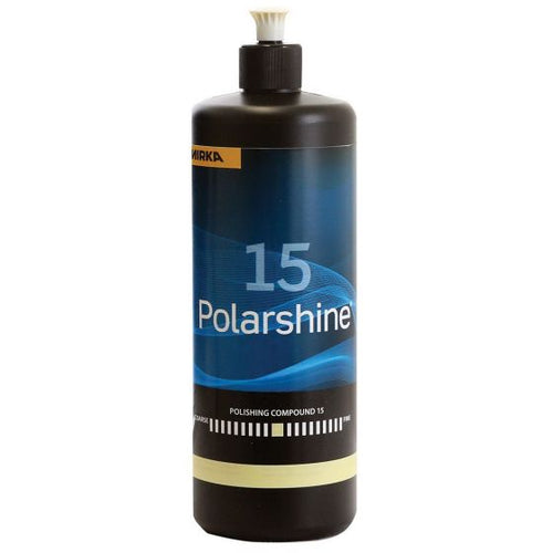 Mirka® Polarshine® PC15-1L Polishing Compound, 1 L Bottle, Beige, Liquid