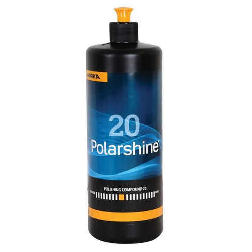 Mirka® Polarshine® PC20-1L Polishing Compound, 1 L Bottle, White, Paste