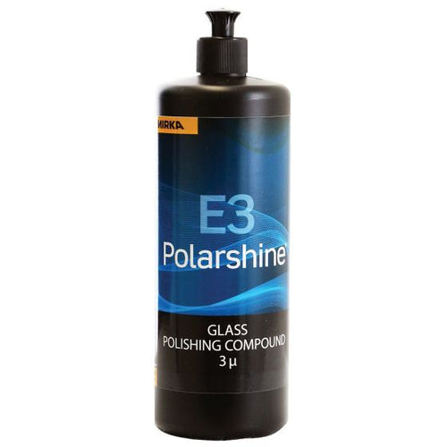 Mirka® Polarshine® E3 PE3-1L Glass Polish, 1 L Bottle, Brownish