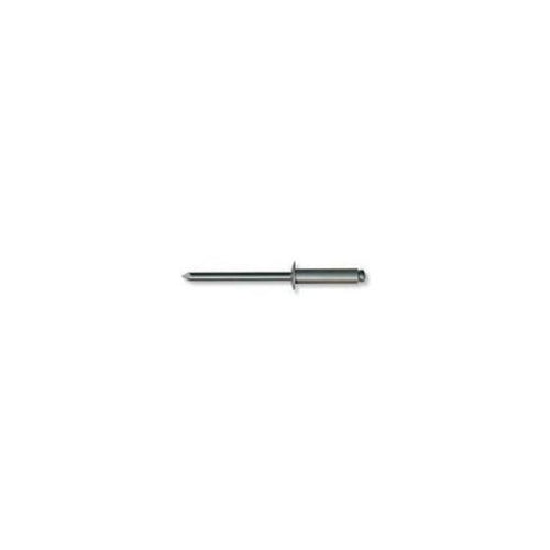 Marson® Klik-Fast™ M40122 SB4-8 Series Open-End Blind Rivet, 3/8 to 1/2 in Grip, Steel , Zinc Clear Trivalent