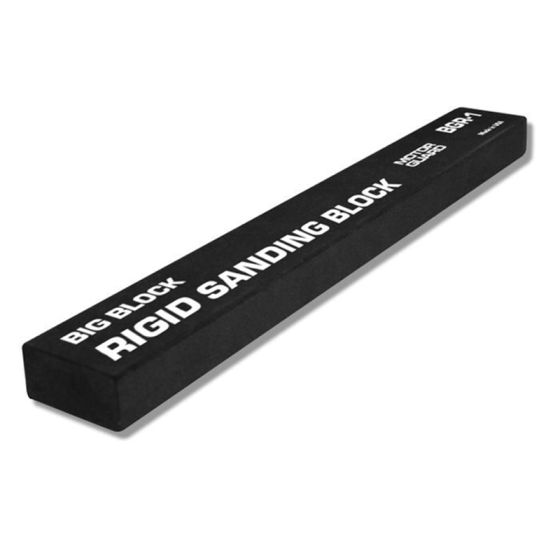MOTOR GUARD Big-Block® BGR-1 Rigid Sanding Block, 1-1/2 in W x 11 in L, PSA Attachment