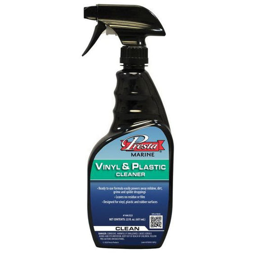 Presta 166322 Vinyl and Plastic Cleaner, 22 oz Aerosol Can, Caramel