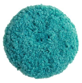 Presta 890163 Double Sided Light Cutting Pad, 9 in Dia, Screw-On Attachment, Blended Wool Pad, Green