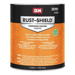 Rust Shield™ 28101 2800 Rust Shield Coating, 1 gal, Black, 250 sq ft Coverage, 24 to 48 hr Curing