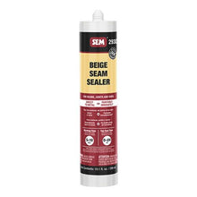 Load image into Gallery viewer, SEM® 29382 2900 1-Component Seam Sealer, 10.1 fl-oz Tube, Liquid, Beige, 1K Component, 24 hr at 70 deg F Curing