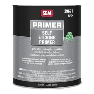 SEM® 39671 Self-Etching Primer, 1 gal Round Can, Black, 306.7 g/L VOC