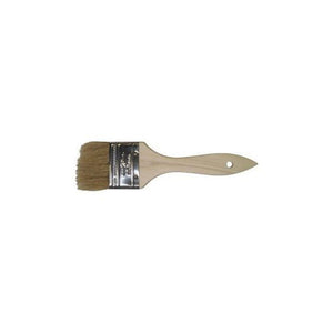 TOOL AID® Economy™ 17330 All Purpose Flat Paint Brush, 2 in W, Hog Bristle, Hardwood Handle