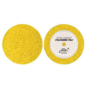 S.M. Arnold Spin Brite® 53-375 Polishing Pad, 7-1/2 in Dia, 1-1/2 in THK , Yellow