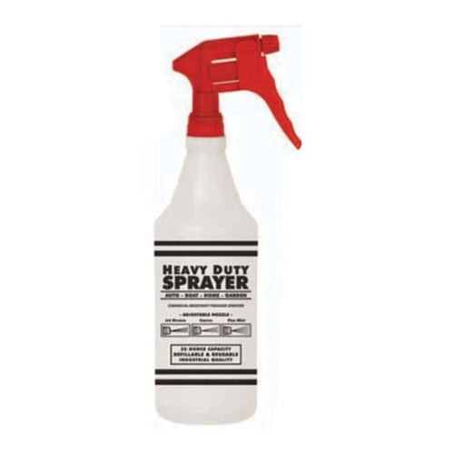 S.M. Arnold 92-767 Chemical Resistant Combination Bottle, 32 oz, Plastic, Red