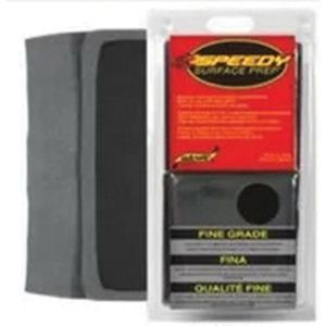 S.M. Arnold Speedy Surface Prep® SSP-580 Fine Grade Clay Towel, 12 in L x 12 in W, Black/Gray, Solid