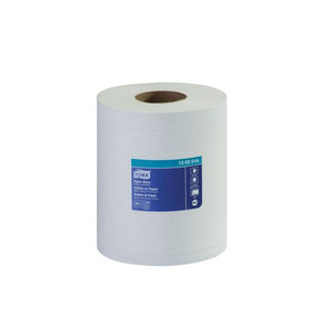 Tork® 130251A Centerfeed Paper Wiper, 7.7 in Dia x 419.79 ft L x 9 in W, 325, White, Centerfeed, 2 Plys