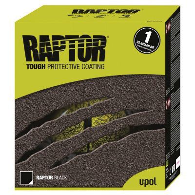 U-POL® 0821VG Low VOC Raptor Kit, 1 gal, Tintable, 125 sq-ft Coverage