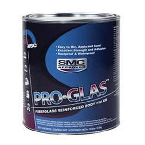 USC® PRO-GLAS® 25050 Body Filler, 1 gal Can, Gray-Green, Liquid