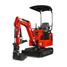 Load image into Gallery viewer, MechMaxx Mini Compact Excavator HONDA GX390 Engine, 65.7" Max. Digging Depth, 1Ton, 2280 LBS Operating Weight, MEC10