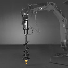 Load image into Gallery viewer, MechMaxx 32x8" Auger Attachment for Mini Compact Excavator ( SKU: 150530; 150531; 150532 )