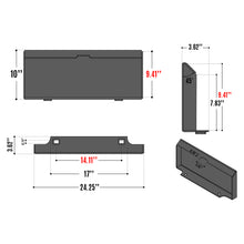 Load image into Gallery viewer, MechMaxx 16'' Cutting Width Mini Skid Steer Stump Bucket