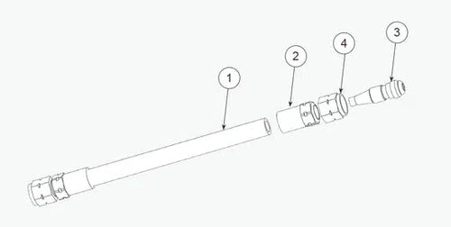 Fluid Hose Assembly 25 (7.6 m)