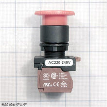 Load image into Gallery viewer, E-STOP BUTTON W/3 ARROW NHD NLB22-R V2