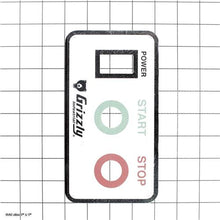 Load image into Gallery viewer, CONTROL PANEL LABEL