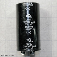 Load image into Gallery viewer, S CAPACITOR 300M 300V 2 X 3-3/4 V1