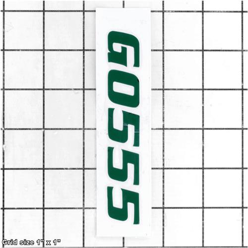 MODEL NUMBER LABEL