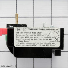 Load image into Gallery viewer, TABLE MOTOR 220V OVERLOAD RELAY