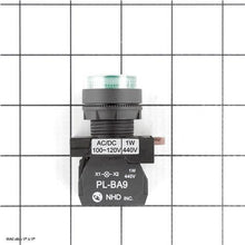 Load image into Gallery viewer, START BUTTON NHD NLB22-F10GE AC110V GRN