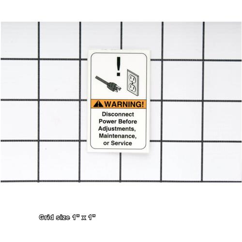 UNPLUG MACHINE LABEL