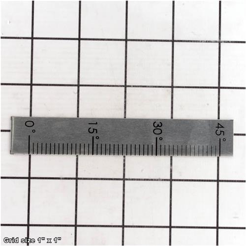FENCE ANGLE SCALE